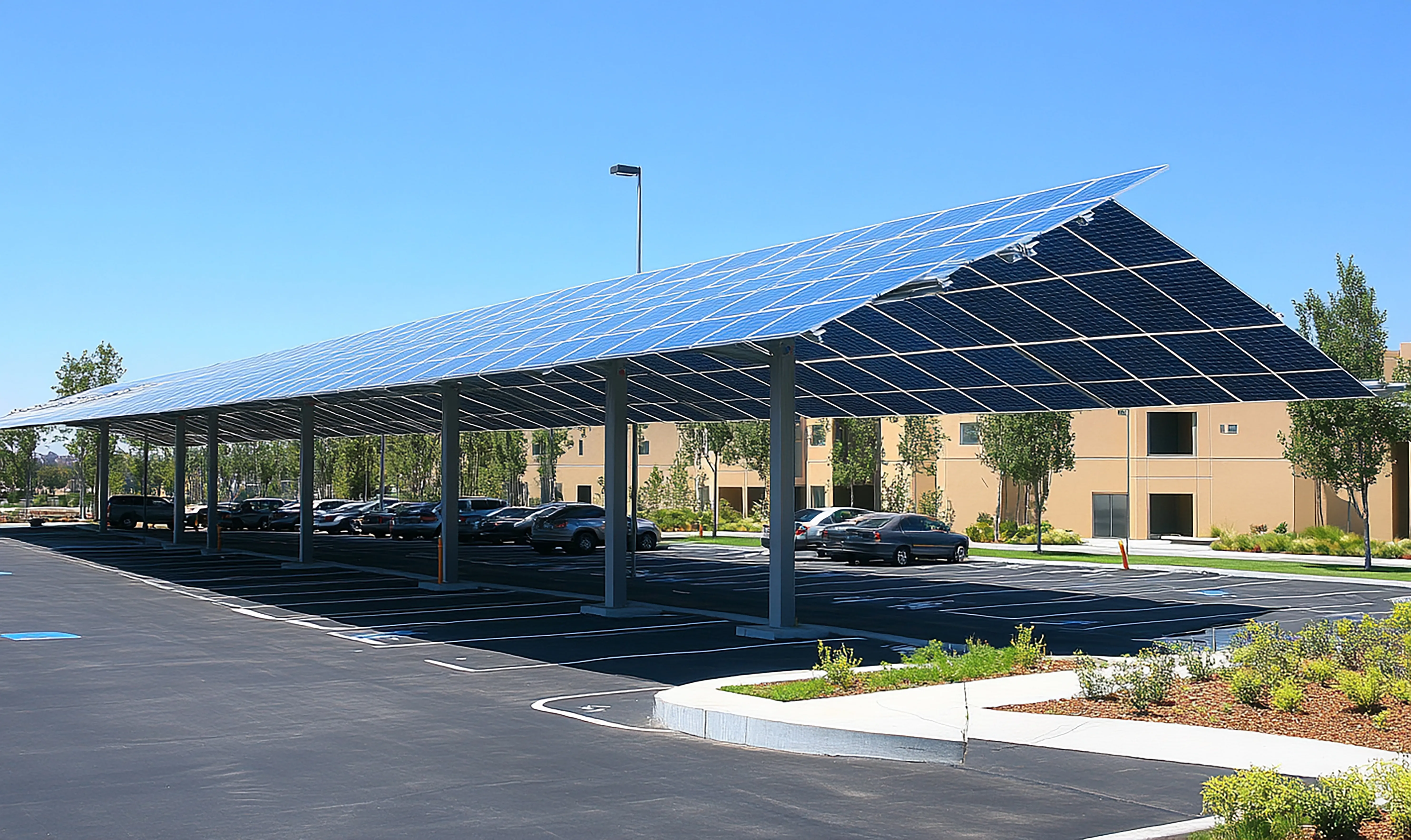 Image installation carport solaire 4 carport solaire 81